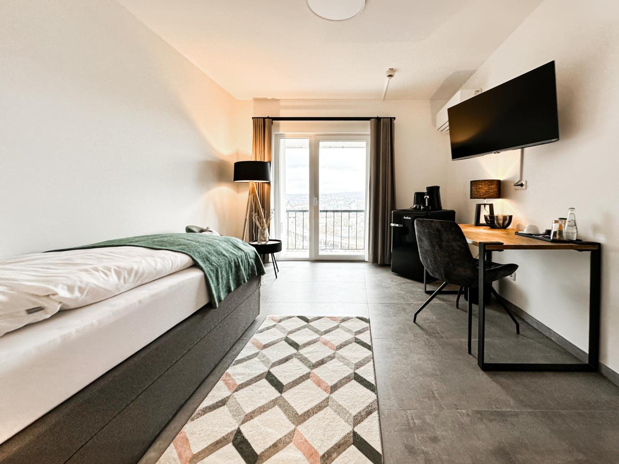 Si-View Einzelzimmer Mit Balkon Zimmer 4 - Hotel Siegen Esterno foto